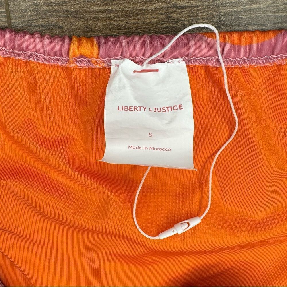 NWOT Liberty & Justice The Miata Bikini Top and Bottom in Grotto Pink Sz S - Picture 15 of 16